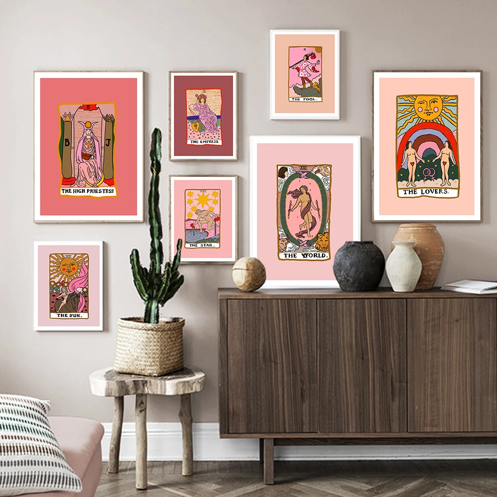 The Star Tarot Abstract Canvas Painting Empress Lovers Priestess Posters Prints Wall Art Pictures Living Room Nordic Home Decor
The Star Tarot Abstract Canvas Painting Empress Lovers Priestess Posters Prints Wall Art Pictures Living Room Nordic Home Decor