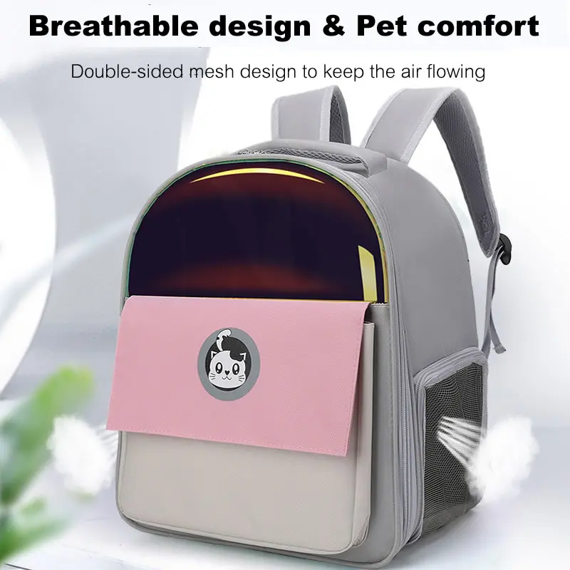 Portable cat bag for outing pet space backpack four seasons portable shoulders cute breathable cat take away pet backpack
Portable cat bag for outing pet space backpack four seasons portable shoulders cute breathable cat take away pet backpack