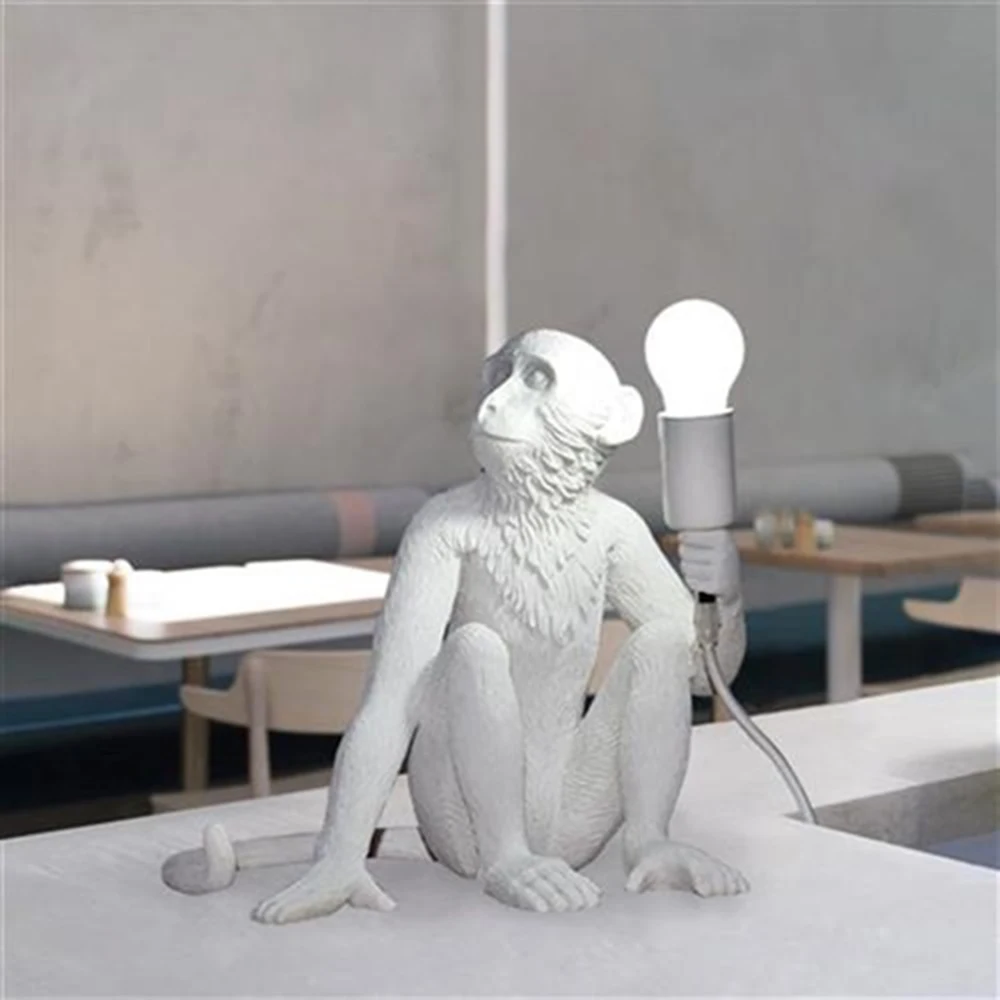 Nordic Creative Resin Monkey E27 Led Table Lamp Living Room Bedroom Interior Lighting Animal Desk Lamp Study Room Reading Lamp
Nordic Creative Resin Monkey E27 Led Table Lamp Living Room Bedroom Interior Lighting Animal Desk Lamp Study Room Reading Lamp