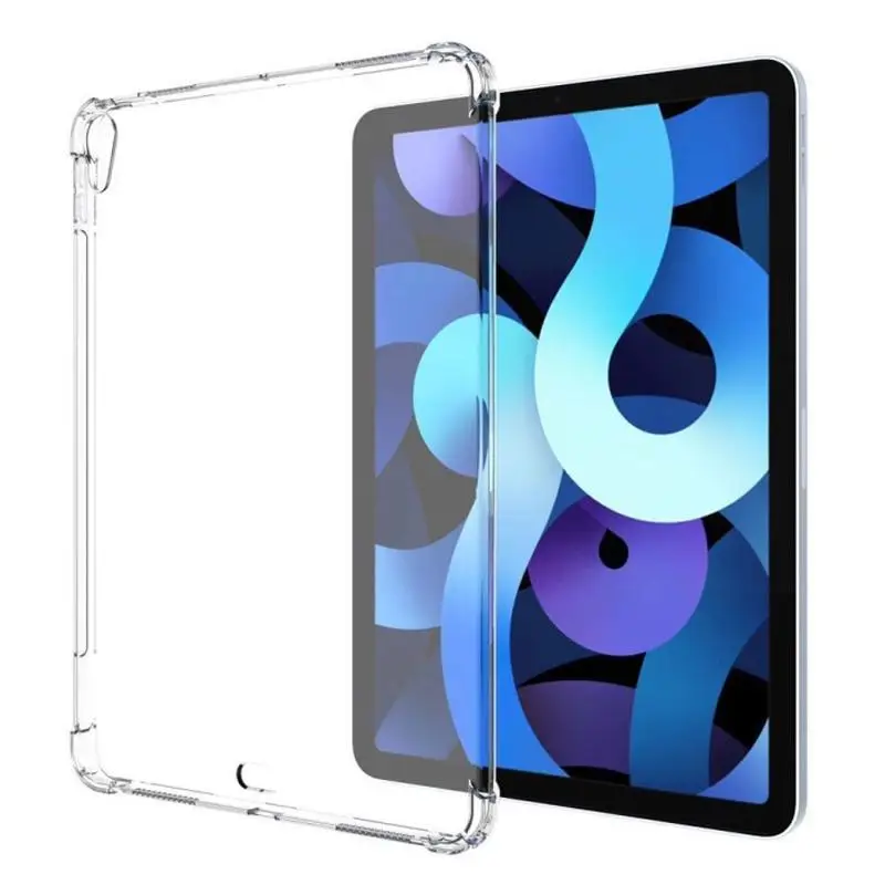 Silicon Case For iPad Air 10.9'' 2020 Clear Transparent Case Soft TPU Back Tablet Cover For iPad Air 4 10.9'' air4 A2324 A2072
Silicon Case For iPad Air 10.9'' 2020 Clear Transparent Case Soft TPU Back Tablet Cover For iPad Air 4 10.9'' air4 A2324 A2072