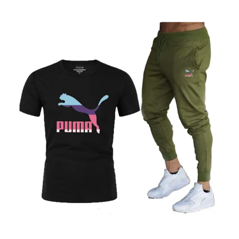 Men's sports suit printed casual suit o-neck breathable T-shirt + sports shorts men's running suit new fashion fitness suit
Men's sports suit printed casual suit o-neck breathable T-shirt + sports shorts men's running suit new fashion fitness suit