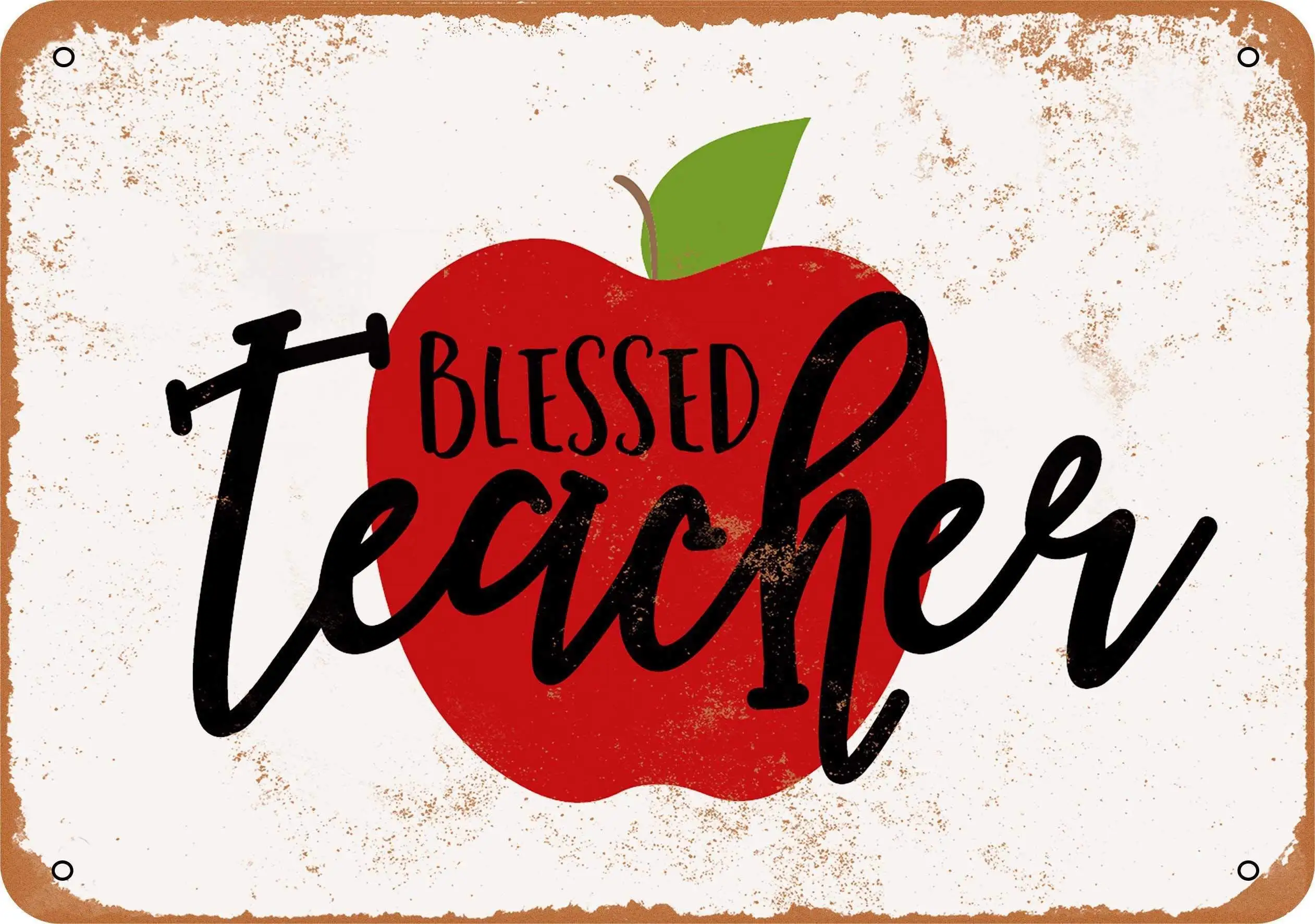 SLALL Blessed Teacher Retro Street Sign Household Metal Tin Sign Bar Cafe Car Motorcycle Garage Decoration
SLALL Blessed Teacher Retro Street Sign Household Metal Tin Sign Bar Cafe Car Motorcycle Garage Decoration
