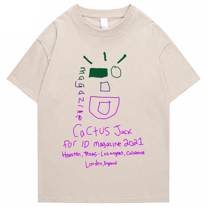 Новинка 2021, футболка в стиле хип-хоп лучшего качества, с изображением кактуса, Джека, Тревиса Скотта, мужская и женская мода, модная повседне...
Новинка 2021, футболка в стиле хип-хоп лучшего качества, с изображением кактуса, Джека, Тревиса Скотта, мужская и женская мода, модная повседне...