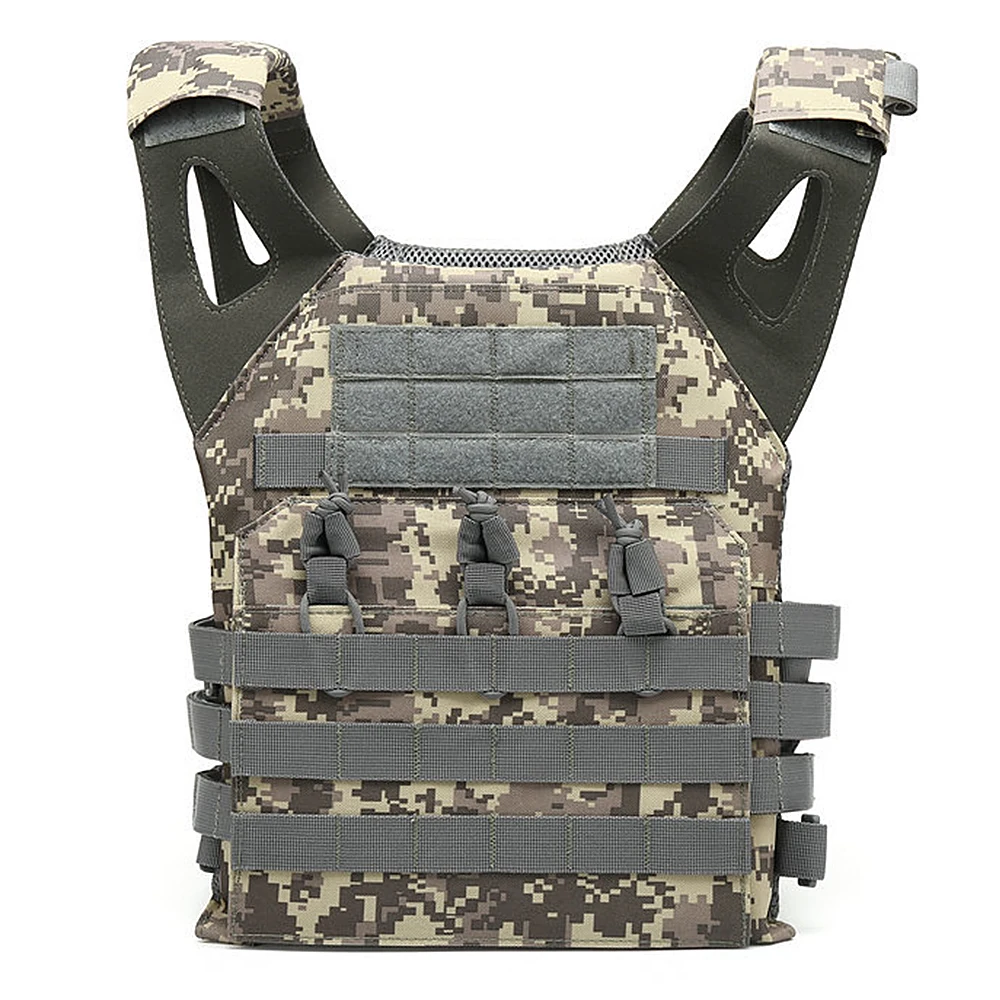 Outdoor Molle Breathable Vest Game Protective Vest Adjustable Training Vest for Hunting Camping Hiking Tactical Vest
Outdoor Molle Breathable Vest Game Protective Vest Adjustable Training Vest for Hunting Camping Hiking Tactical Vest