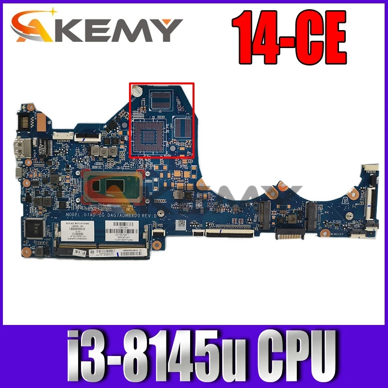 L36237-601 ноутбук UMA материнская плата DAG7ADMB8D0 w/ i3-8145u для струйного принтера HP Pavilion 14-CE 14-ce0000 ноутбуки
L36237-601 ноутбук UMA материнская плата DAG7ADMB8D0 w/ i3-8145u для струйного принтера HP Pavilion 14-CE 14-ce0000 ноутбуки