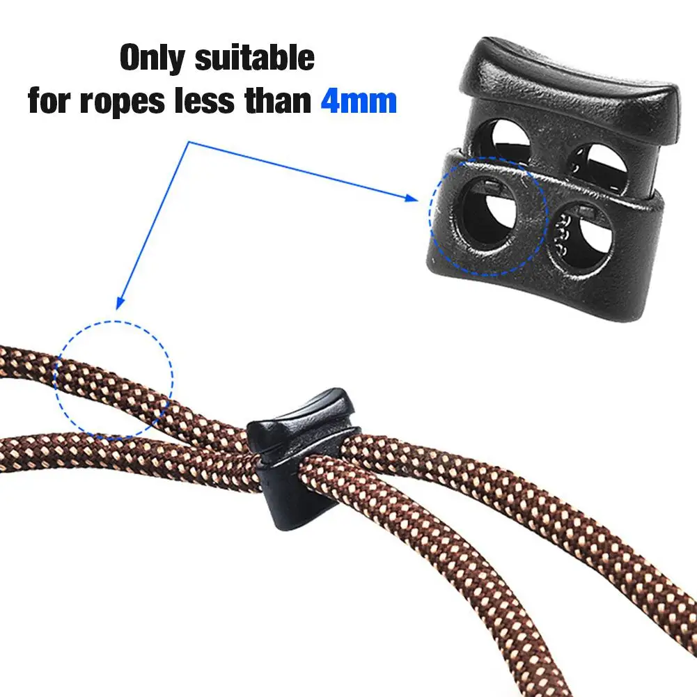 10PCS Toggle Spring Loaded Drawstring Rope Cord Locks Clip Ends Single Hole Luggage Lanyard Stopper Sliding Fastener Buttons #4
10PCS Toggle Spring Loaded Drawstring Rope Cord Locks Clip Ends Single Hole Luggage Lanyard Stopper Sliding Fastener Buttons #4