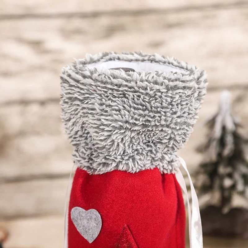 Santa Claus Gnome Pattern Christmas Wine Bottle Cover Xmas Decor Wine Bottle Bags with Drawstrings Reusable Wine Bottle
Santa Claus Gnome Pattern Christmas Wine Bottle Cover Xmas Decor Wine Bottle Bags with Drawstrings Reusable Wine Bottle