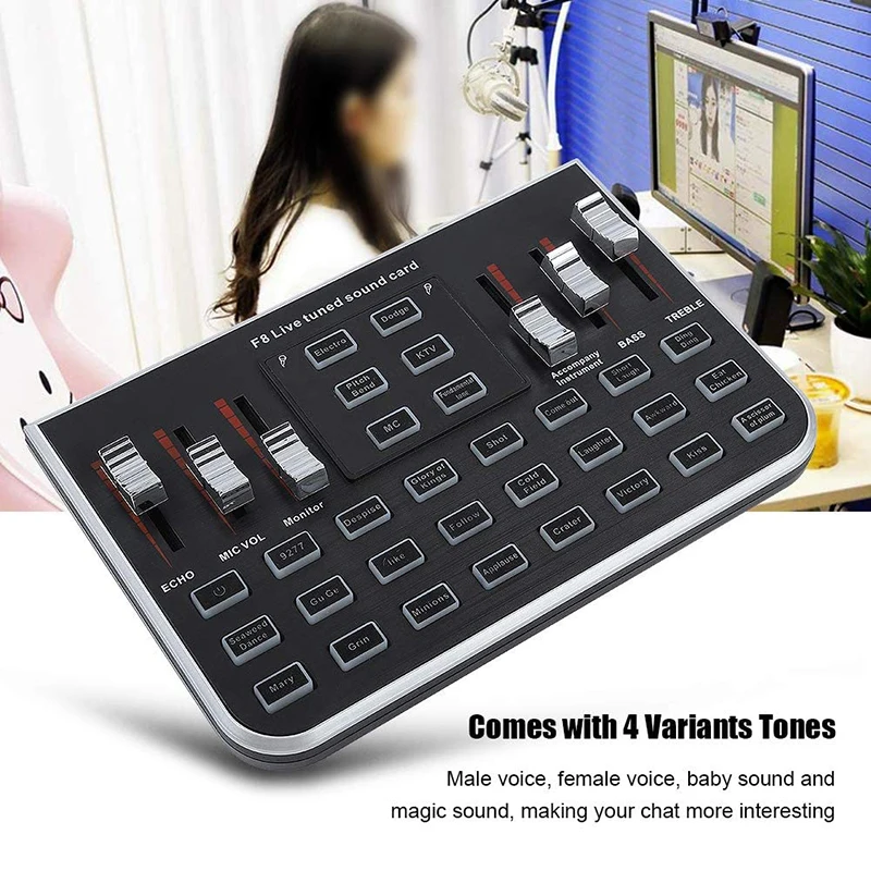 Voice Changer Sound Card Charging Cable Portable Live Sound Card Mobile Phone Live Broadcast Karaoke Voice Changer Accompaniment
Voice Changer Sound Card Charging Cable Portable Live Sound Card Mobile Phone Live Broadcast Karaoke Voice Changer Accompaniment