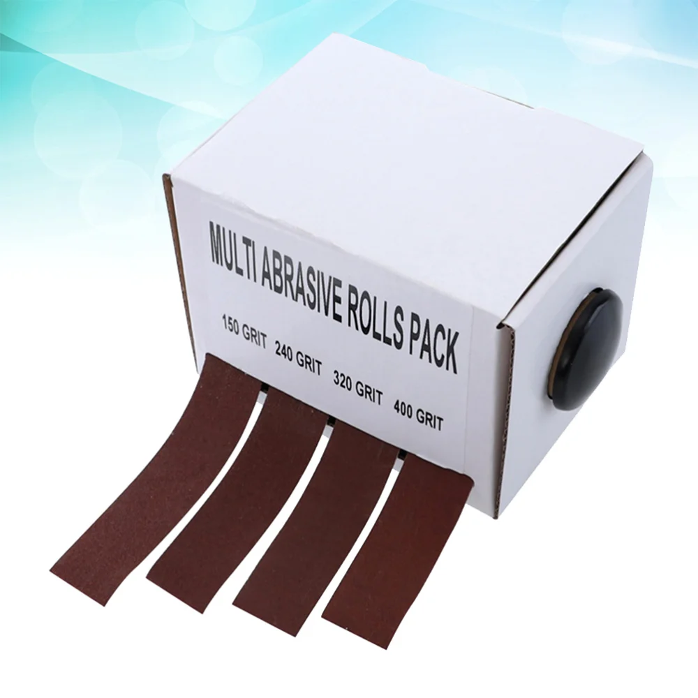 1PC Vajra Emery Cloth Roll Draw out Type Sandpaper Polishing Grinding Sandpaper Boxed Grinding Sand Band for Home Store (Brown)
1PC Vajra Emery Cloth Roll Draw out Type Sandpaper Polishing Grinding Sandpaper Boxed Grinding Sand Band for Home Store (Brown)