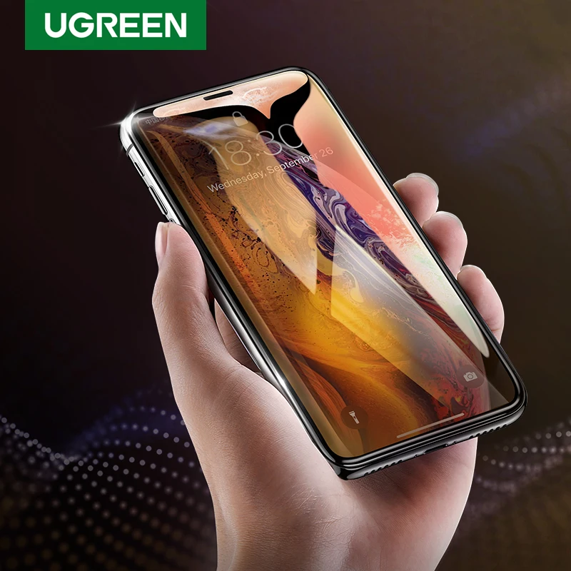 Защитное стекло Ugreen для iPhone 11 Pro Max 2.5D защитное закаленное экрана защитная