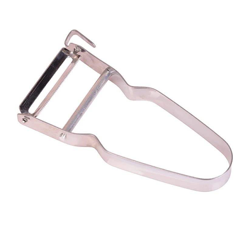 1Pc Stainless Steel Fruit Potato Carrot Grater Planing Kitchen Tool Dual Vegetable Peeler Peeler Sharp Cutter
1Pc Stainless Steel Fruit Potato Carrot Grater Planing Kitchen Tool Dual Vegetable Peeler Peeler Sharp Cutter