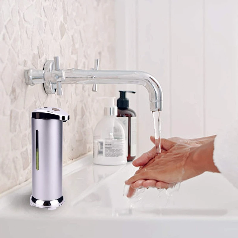 Foam Hand Soap Dispenser, Automatic Soap Dispenser TouchlessAdjustable Switches, for Bathroom Countertop, Kitchen
Foam Hand Soap Dispenser, Automatic Soap Dispenser TouchlessAdjustable Switches, for Bathroom Countertop, Kitchen