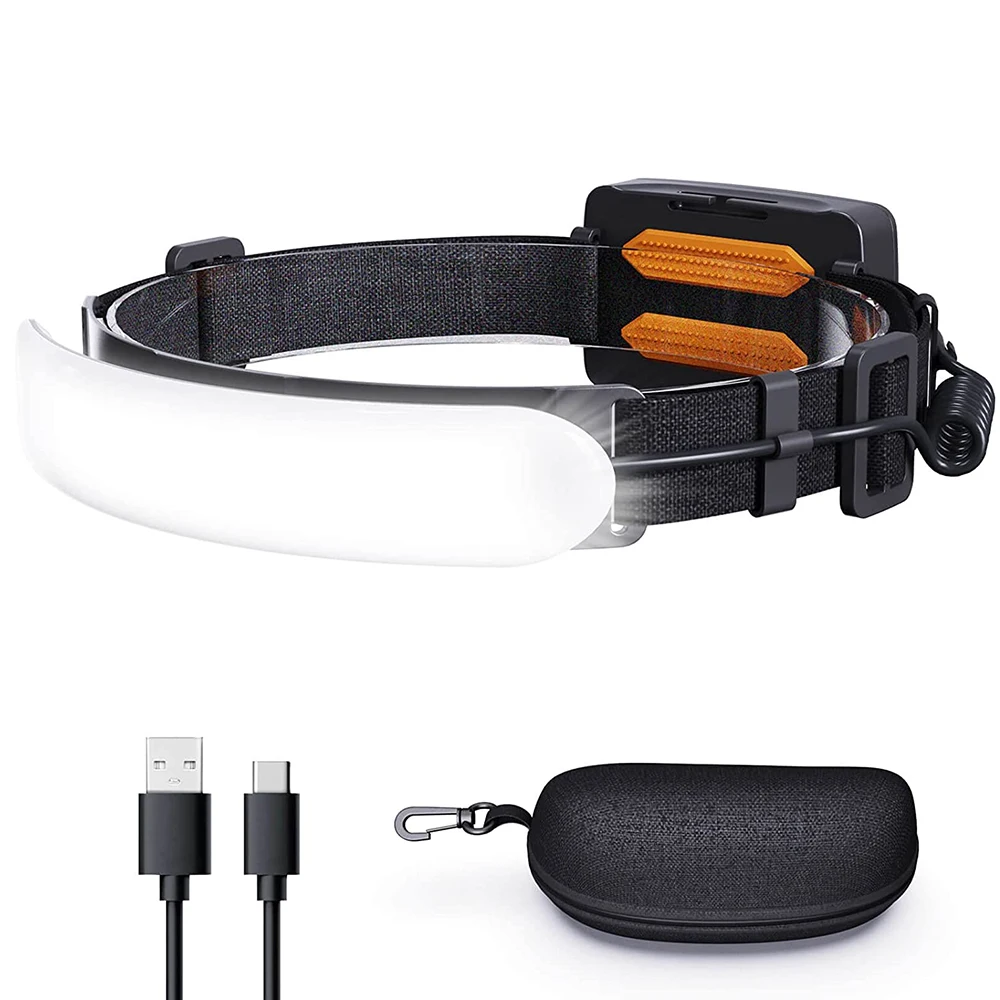 1500 Lumnens Rechargeable Headlamp 5000mAh Wide-Beam Led Head Torch Light IPX6 Waterproof Strip Cob Head Flashlight For Running
1500 Lumnens Rechargeable Headlamp 5000mAh Wide-Beam Led Head Torch Light IPX6 Waterproof Strip Cob Head Flashlight For Running