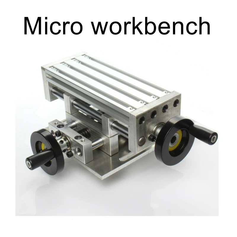 High-precision mini multi-function workbench Bench drill Milling machine Cross sliding table Dovetail carriage Micro vise
High-precision mini multi-function workbench Bench drill Milling machine Cross sliding table Dovetail carriage Micro vise