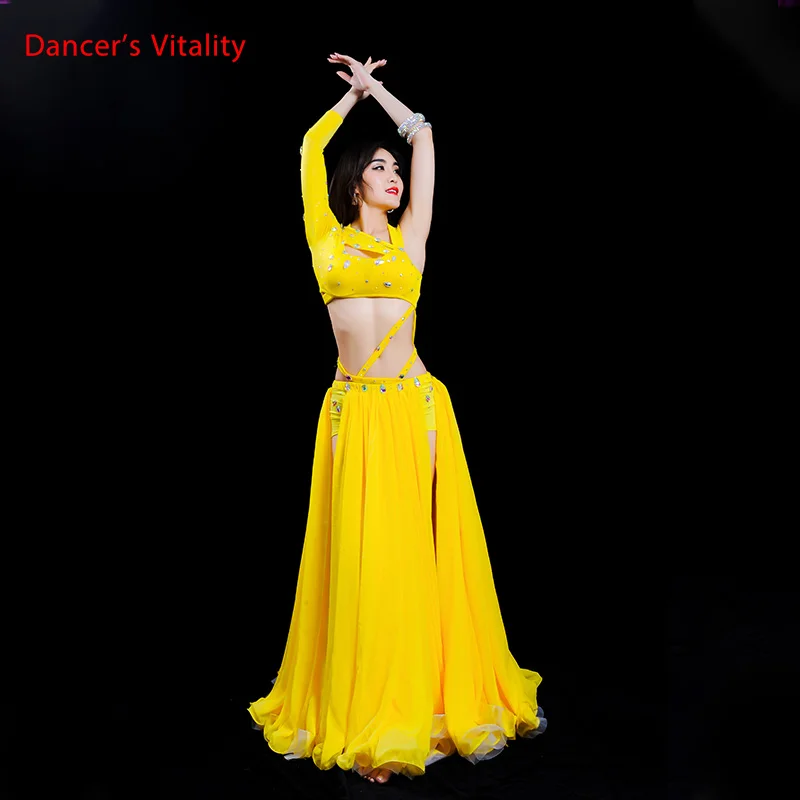 Luxury Belly Dance Costume Set Women Belly Dance Bra Skirt Maxi Dancing Skirts Professional Outfit eam Dance Outfit Stage Show S 
Luxury Belly Dance Costume Set Women Belly Dance Bra Skirt Maxi Dancing Skirts Professional Outfit eam Dance Outfit Stage Show S