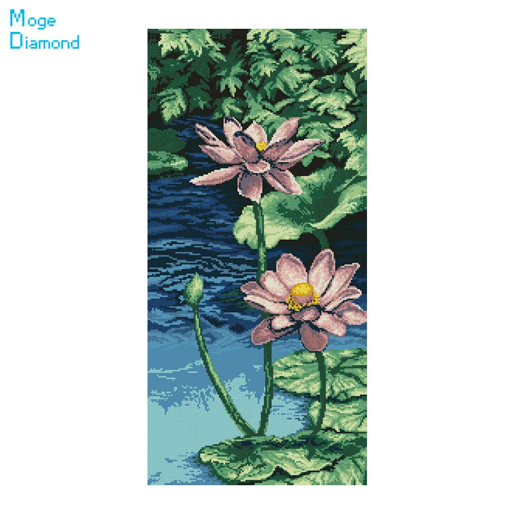Pond Lotus Leaf Floral Diamond Painting Round Full Drill Chinese Flower DIY Needlework Mosaic Embroidery 5D Cross Stitch Picture
Pond Lotus Leaf Floral Diamond Painting Round Full Drill Chinese Flower DIY Needlework Mosaic Embroidery 5D Cross Stitch Picture