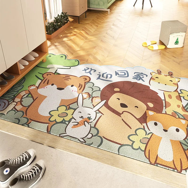 Cute Cartoon Animals Style Non-Slip Doormat Entrance,Dust Off Bedroom Living Room Floor Long Kitchen Mat Hallway Rug
Cute Cartoon Animals Style Non-Slip Doormat Entrance,Dust Off Bedroom Living Room Floor Long Kitchen Mat Hallway Rug