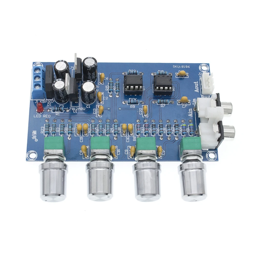 NE5532 Preamp Audio Adjustment Plate Double AC12V HIFI Preamplifier Volume Tone Control Board Pre Amplifier Accessories
NE5532 Preamp Audio Adjustment Plate Double AC12V HIFI Preamplifier Volume Tone Control Board Pre Amplifier Accessories