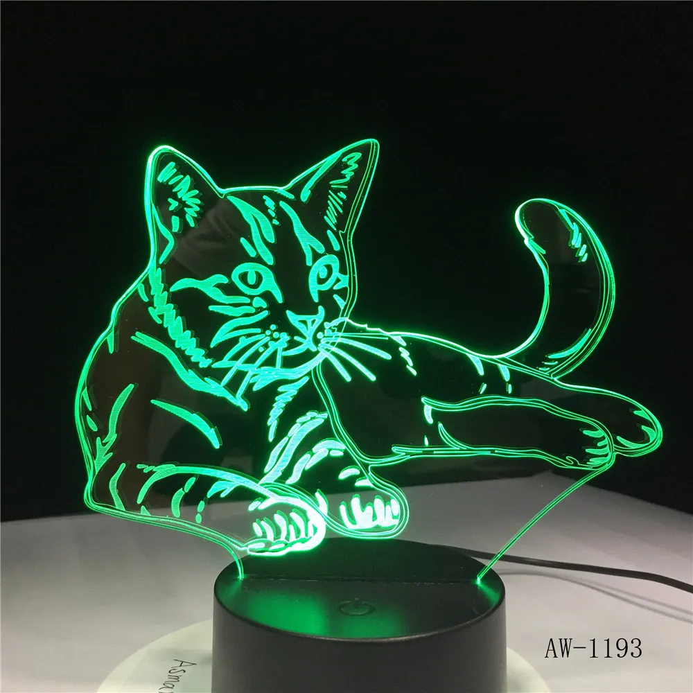 3D LED Lazy Cat Night Light Baby Animal Lights Table Lamps For Home Decor Friends Kids Birthday Gift AW-1193 
3D LED Lazy Cat Night Light Baby Animal Lights Table Lamps For Home Decor Friends Kids Birthday Gift AW-1193