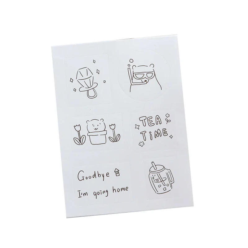 5sheets Black And White Graffiti Series Cute Sticker Cute Decorating Scrapbook Material Lovely Stationery
5sheets Black And White Graffiti Series Cute Sticker Cute Decorating Scrapbook Material Lovely Stationery