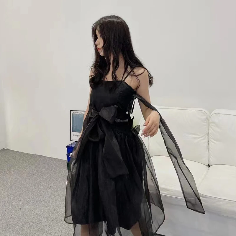 GALCAUR Pink Sweet Patchwork Bowknot Dress For Women Square Collar Sleeveless High Waist Mid Solid Ruched Dresses Females 2021
GALCAUR Pink Sweet Patchwork Bowknot Dress For Women Square Collar Sleeveless High Waist Mid Solid Ruched Dresses Females 2021