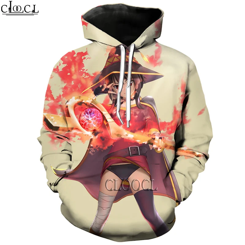 HX Anime Girl Megumin Konosuba 3D Print Men Women Tracksuit Hoodie Fashion Harajuku Streetwear Hip Hop Pullover Drop Shipping
HX Anime Girl Megumin Konosuba 3D Print Men Women Tracksuit Hoodie Fashion Harajuku Streetwear Hip Hop Pullover Drop Shipping