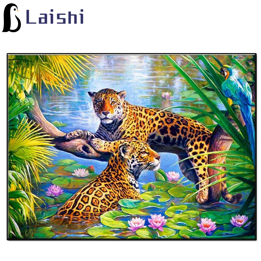 5D Diy Pond, lotus, leopard Diamond Painting Full Round Square Drill Rhinestone Mosaic Wall Art Picture Home Decoration Gift
5D Diy Pond, lotus, leopard Diamond Painting Full Round Square Drill Rhinestone Mosaic Wall Art Picture Home Decoration Gift