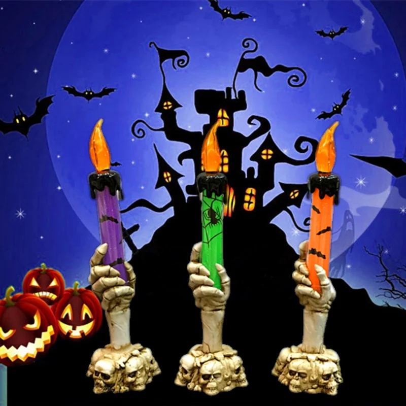 2021 привидение ручная Хэллоуин Свеча Светодиодная электронная Скелет светильник без дыма для свадьбы вечеринки Хэллоуина реквизит декорат...
2021 привидение ручная Хэллоуин Свеча Светодиодная электронная Скелет светильник без дыма для свадьбы вечеринки Хэллоуина реквизит декорат...