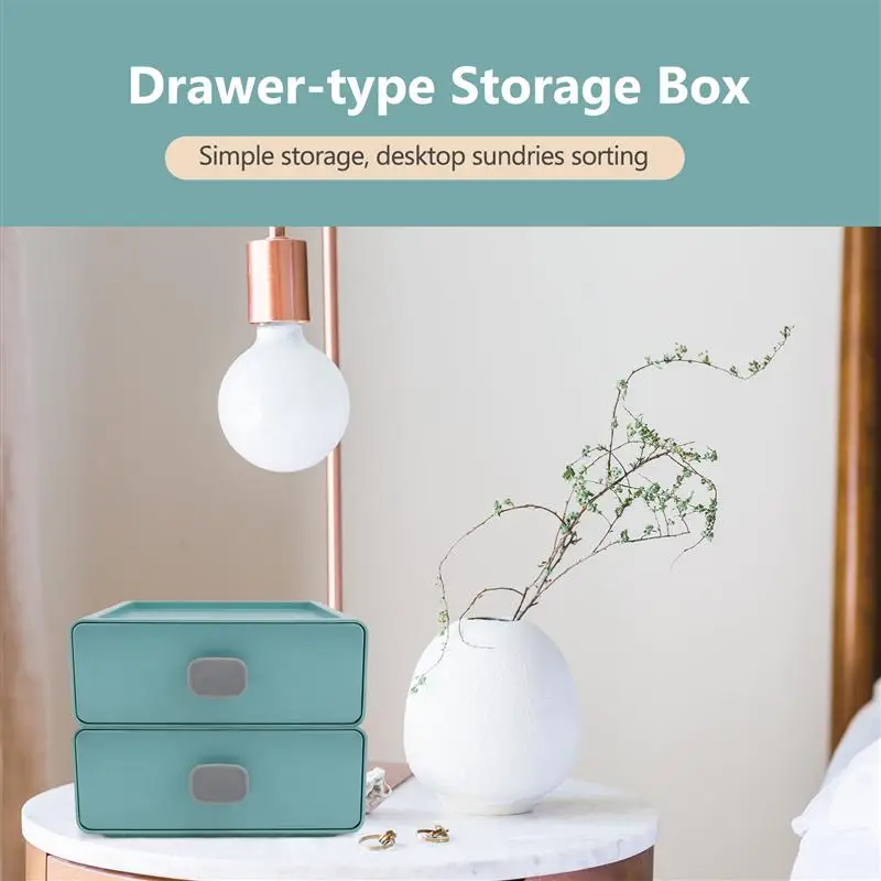 1PC Multi-function Cosmetics Sundries Box Drawer Type Desktop Finishing Box for Office Home Room Dorm
1PC Multi-function Cosmetics Sundries Box Drawer Type Desktop Finishing Box for Office Home Room Dorm