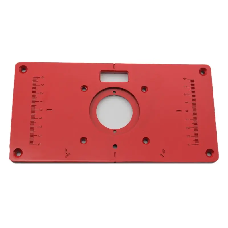 Metal Router Table Insert Plate with 4 Rings Screws for Woodworking Benches Trimmer Machine 235mm x 120mm x 8mm
Metal Router Table Insert Plate with 4 Rings Screws for Woodworking Benches Trimmer Machine 235mm x 120mm x 8mm