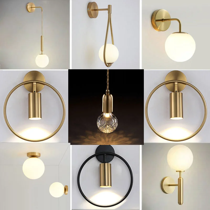 Nordic Creative LED Luxury Wall lamp Living room Metal Fashion Modern Minimalist Bedside Wall light Bedroom Fixtures Lighting
Nordic Creative LED Luxury Wall lamp Living room Metal Fashion Modern Minimalist Bedside Wall light Bedroom Fixtures Lighting