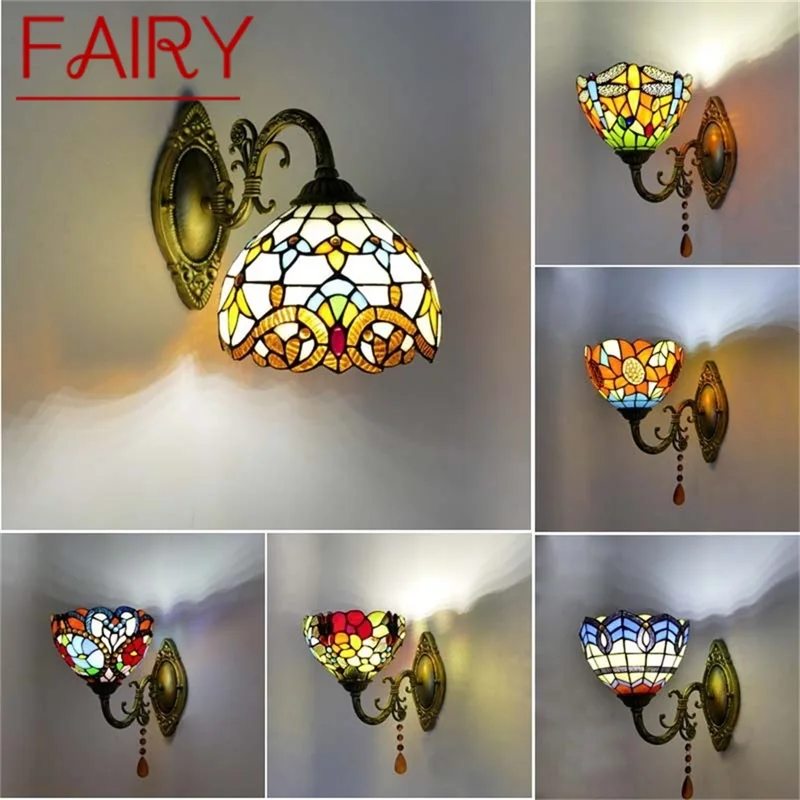 FAIRY Tiffany Wall Lights Sconces Contemporary LED Lamp Indoor Fixture For Home Bedroom Living Room
FAIRY Tiffany Wall Lights Sconces Contemporary LED Lamp Indoor Fixture For Home Bedroom Living Room