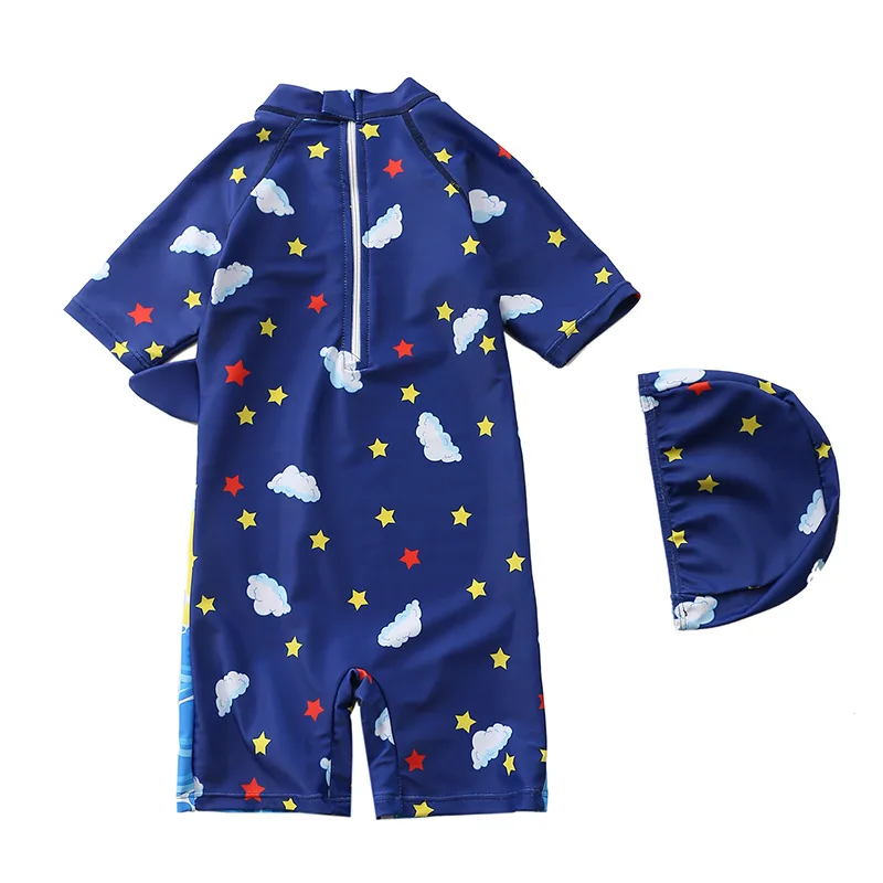 Boy's Swimsuit One Piece Baby Swimwear UV Protection Bathing Suit Kids Shark Dinosaur Print Beach Bath Swimming Trunks for Boys
Boy's Swimsuit One Piece Baby Swimwear UV Protection Bathing Suit Kids Shark Dinosaur Print Beach Bath Swimming Trunks for Boys