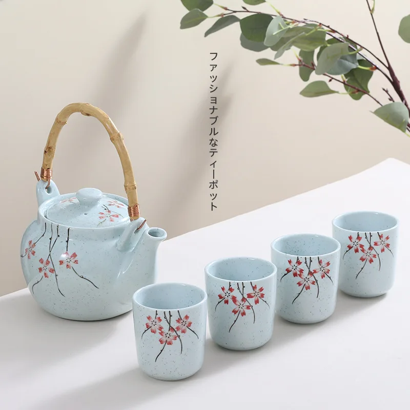 Ceramic Tableware China Japanese Style Pot portable tea Set Cups Filter Screen Teapot Underglaze Free shipping
Ceramic Tableware China Japanese Style Pot portable tea Set Cups Filter Screen Teapot Underglaze Free shipping