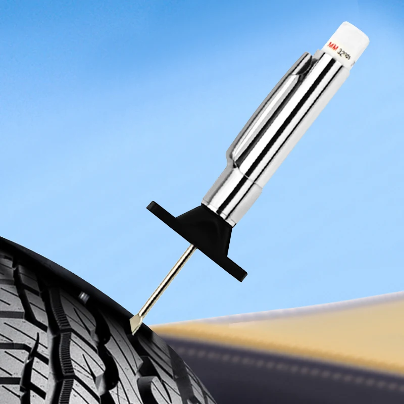 Tyre Measuring Pen Color Coded Universal Tyre Tread Depth Measuring Tool Cylindrical 25mm Depth Gauge
Tyre Measuring Pen Color Coded Universal Tyre Tread Depth Measuring Tool Cylindrical 25mm Depth Gauge
