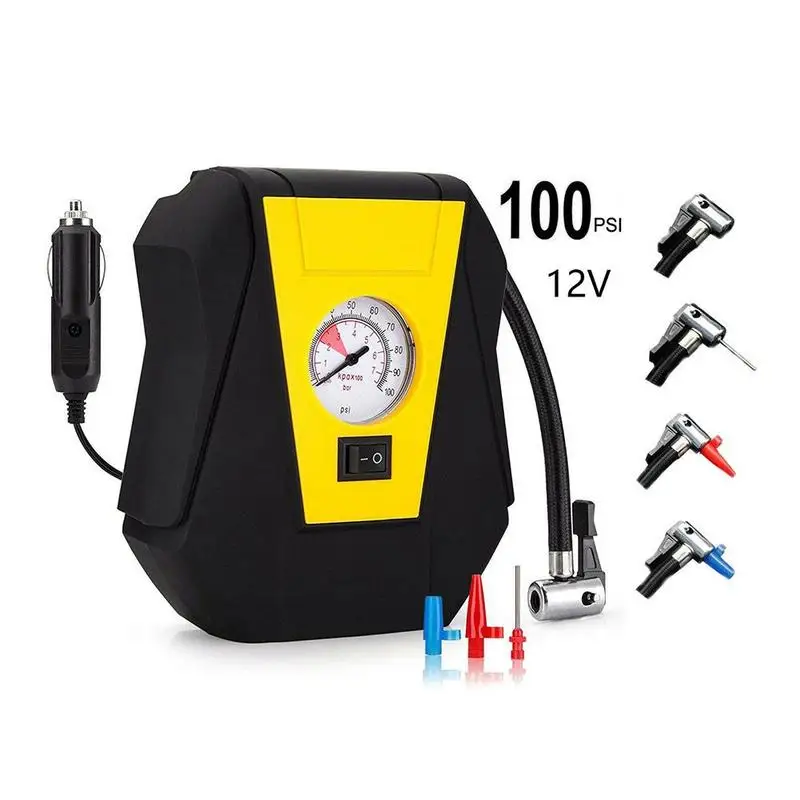 12 В постоянного тока Электрический шиномонтажный автомобильный портативный воздушный компрессор насос 100 фунтов/кв. дюйм автомобильный во...
12 В постоянного тока Электрический шиномонтажный автомобильный портативный воздушный компрессор насос 100 фунтов/кв. дюйм автомобильный во...