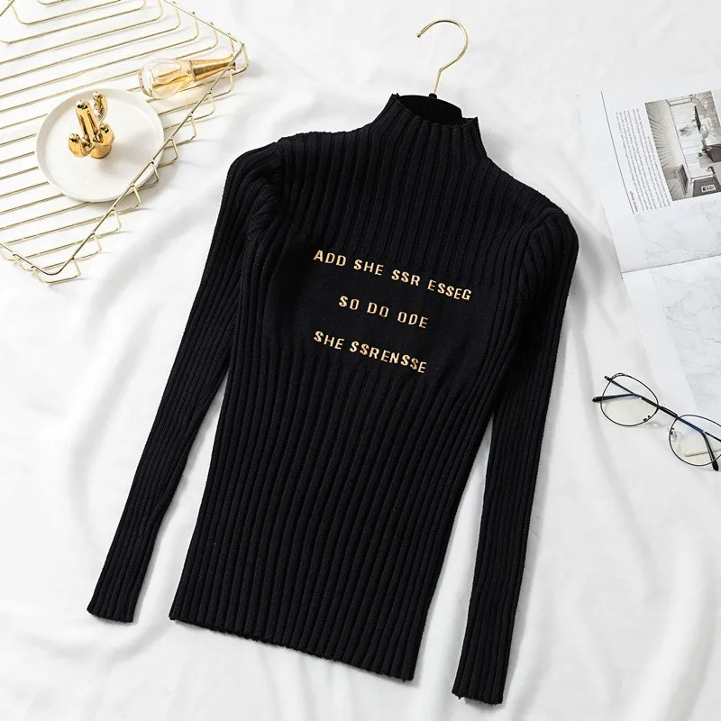 EFINNY Winter 2019 New Korean Slim Women Knitwear Long Sleeve Pullover Sweater Turtleneck Basic Knitted Shirts
EFINNY Winter 2019 New Korean Slim Women Knitwear Long Sleeve Pullover Sweater Turtleneck Basic Knitted Shirts