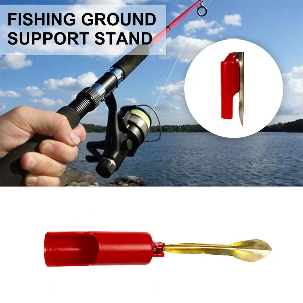 32cm Fishing Pole Holder Red Foldable PE Plastic Metal Fishing Rod Holder Insert Ground Portable Steel Tools Fishing Accessories
32cm Fishing Pole Holder Red Foldable PE Plastic Metal Fishing Rod Holder Insert Ground Portable Steel Tools Fishing Accessories