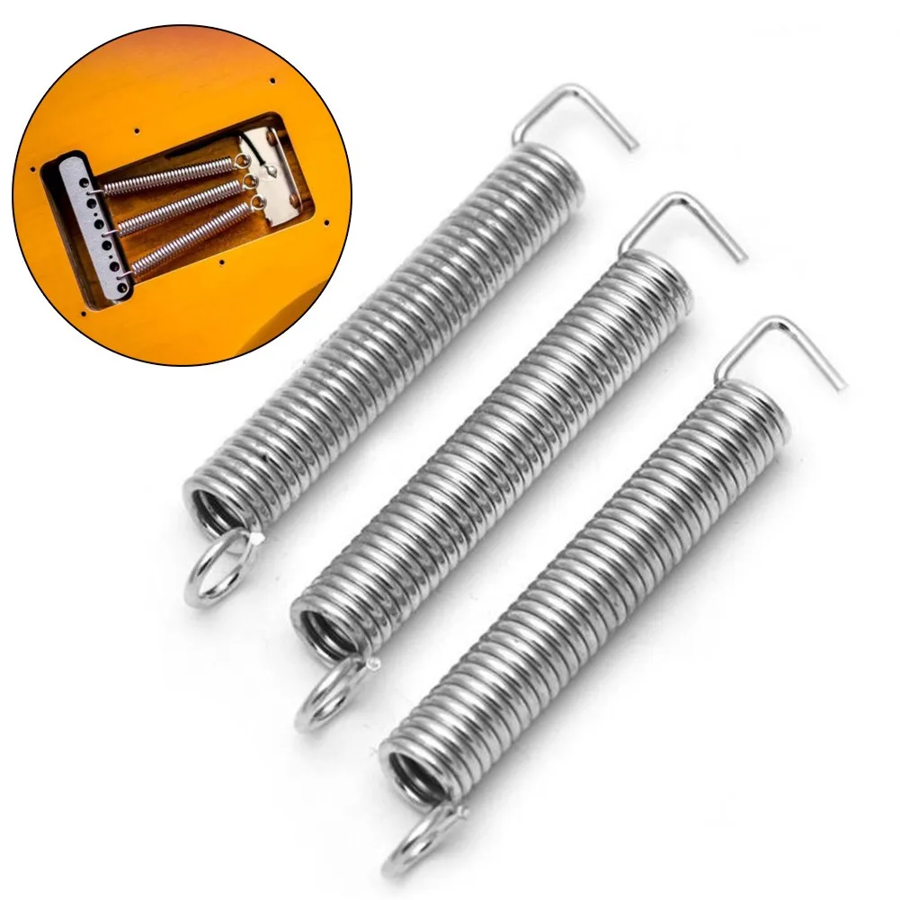 3pc Tremolo Springs For Fender ST Electric Guitars Bridge Spring Set Stainless Steel Replacement Spring Tremolo Bridge Accessory
3pc Tremolo Springs For Fender ST Electric Guitars Bridge Spring Set Stainless Steel Replacement Spring Tremolo Bridge Accessory