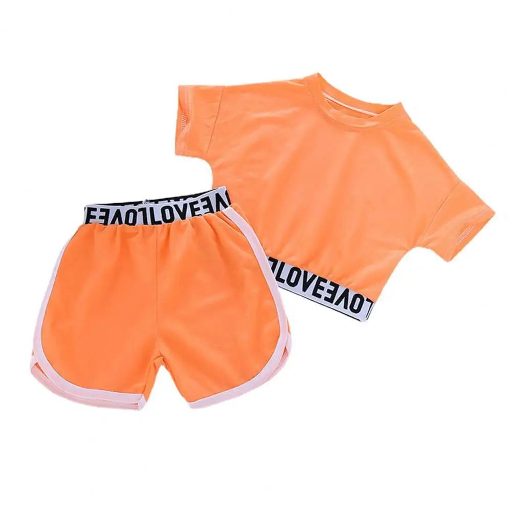 Детские Топы с коротким рукавом, свободные Детские Топы с коротким рукавом для девочек, комплект с шортами для спорта
Детские Топы с коротким рукавом, свободные Детские Топы с коротким рукавом для девочек, комплект с шортами для спорта