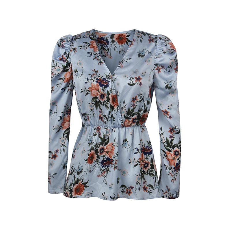 Spring Summer Puff Sleeve Print Blouse Women Casual Ruffles Sexy V Neck Blouse Shirt Top For Women 2021 New Fashion
Spring Summer Puff Sleeve Print Blouse Women Casual Ruffles Sexy V Neck Blouse Shirt Top For Women 2021 New Fashion