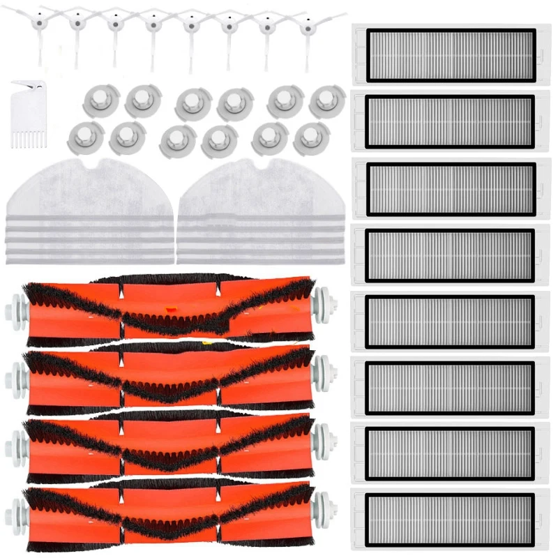 Main Brush+Side Brush + HEPA Filter Suitable for Xiaomi Vacuum 2 Roborock S50 for Xiaomi Roborock Mi Robot Parts Filters
Main Brush+Side Brush + HEPA Filter Suitable for Xiaomi Vacuum 2 Roborock S50 for Xiaomi Roborock Mi Robot Parts Filters