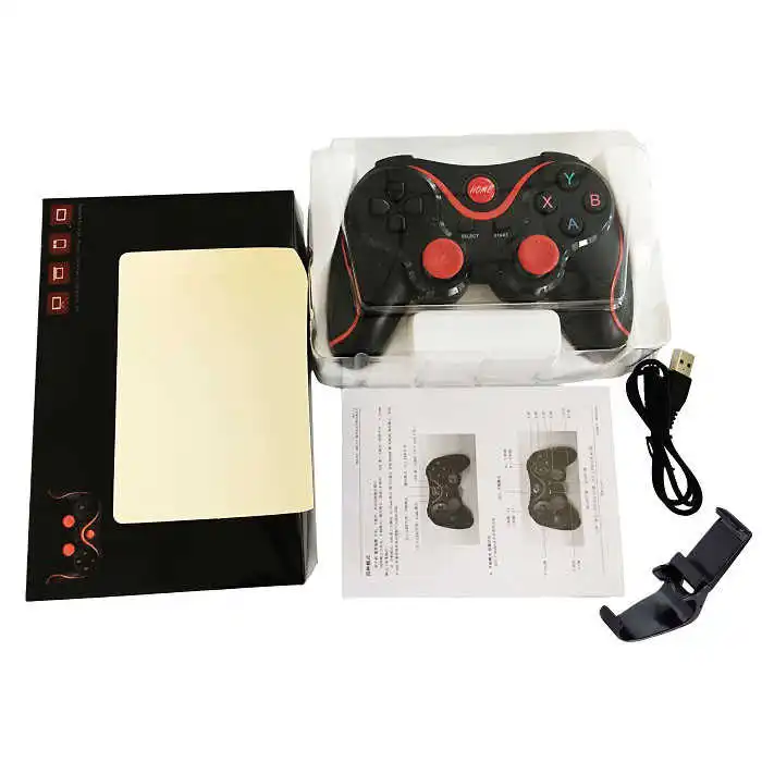 Original Terios T3 Gamepad Controller+Holder Mi Wireless BT Game Handle Nintend Switch Controller Remote Joystick Gamepad Ps4
Original Terios T3 Gamepad Controller+Holder Mi Wireless BT Game Handle Nintend Switch Controller Remote Joystick Gamepad Ps4