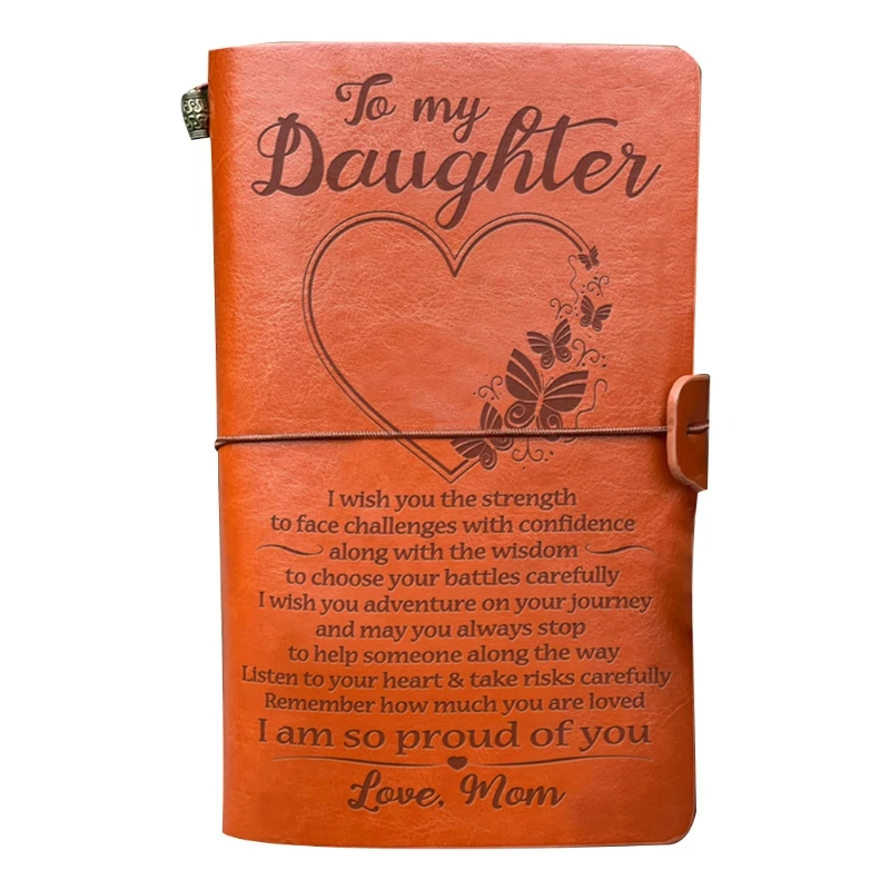 Leather Sketch Book Handmade Journal Notebook Diary Hand Account to My Daughter
Leather Sketch Book Handmade Journal Notebook Diary Hand Account to My Daughter