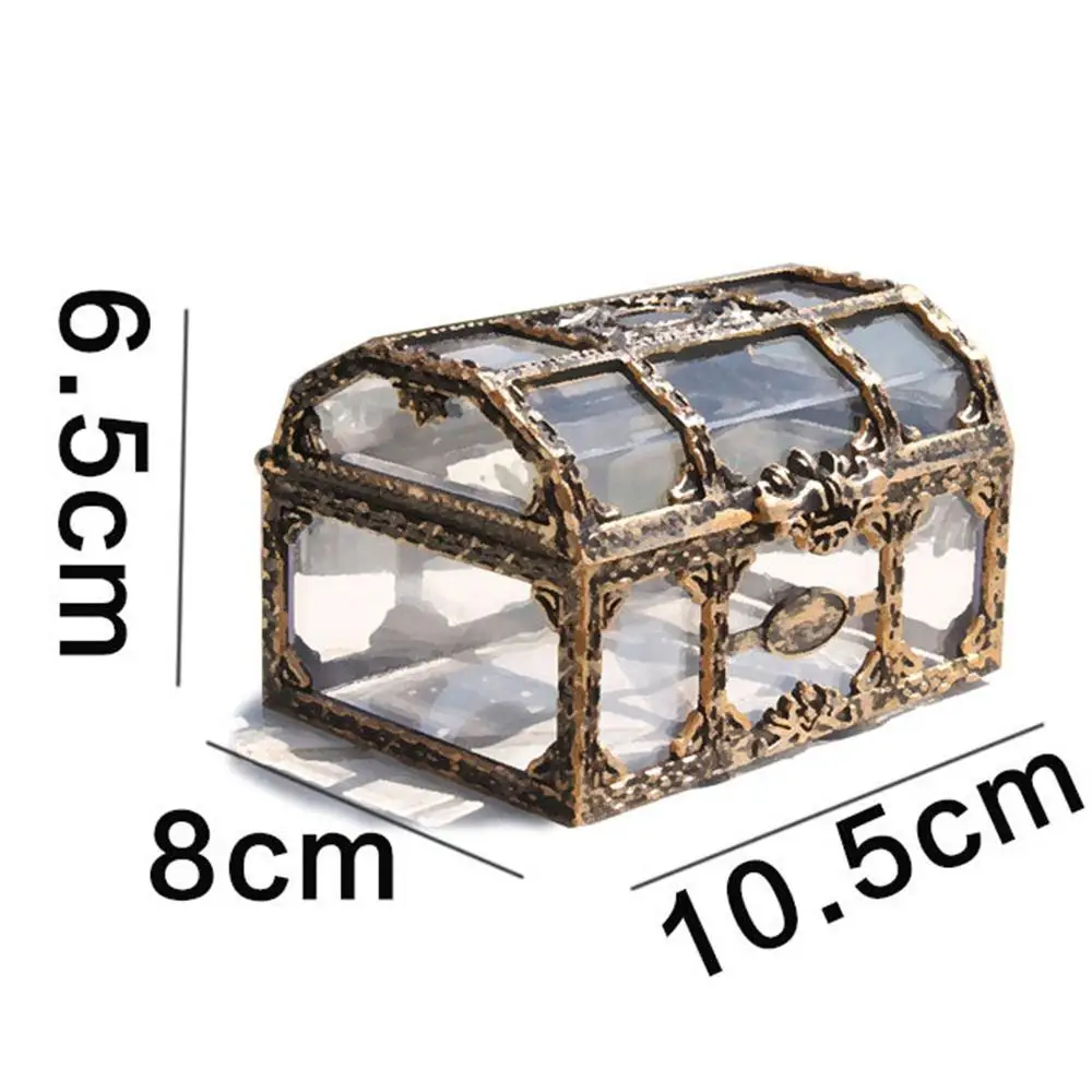 Plastic Transparent Pirate Treasure Box Crystal Gem Jewelry Box Storage Organizer Trinket Keepsake Treasure Chest
Plastic Transparent Pirate Treasure Box Crystal Gem Jewelry Box Storage Organizer Trinket Keepsake Treasure Chest