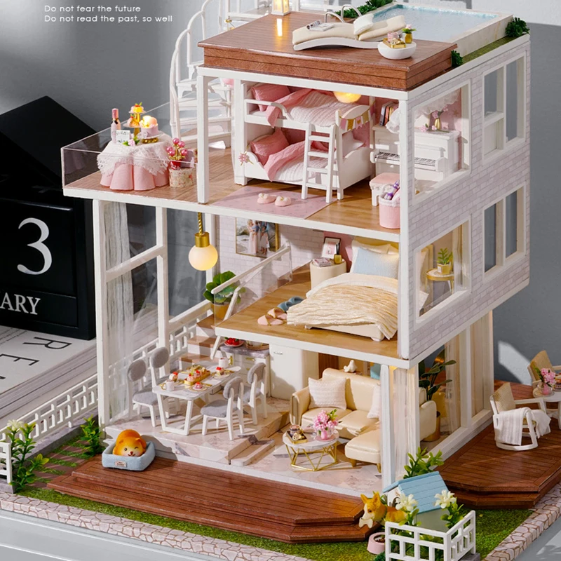 FEOOE Smart Fun House Diy Hut Is So Safe and Large and Difficult Wooden Assembled Toy Villa Model Handmade Gift 3.8kg ZQW
FEOOE Smart Fun House Diy Hut Is So Safe and Large and Difficult Wooden Assembled Toy Villa Model Handmade Gift 3.8kg ZQW