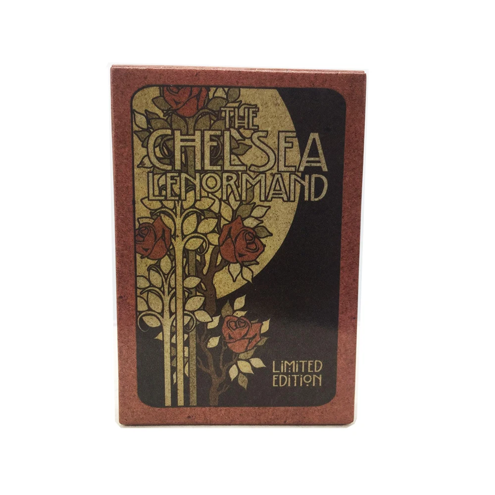 Новые карты Челси Lenormand, настольная игра на английском языке для семейных вечеринок, гадания, карты Таро
Новые карты Челси Lenormand, настольная игра на английском языке для семейных вечеринок, гадания, карты Таро