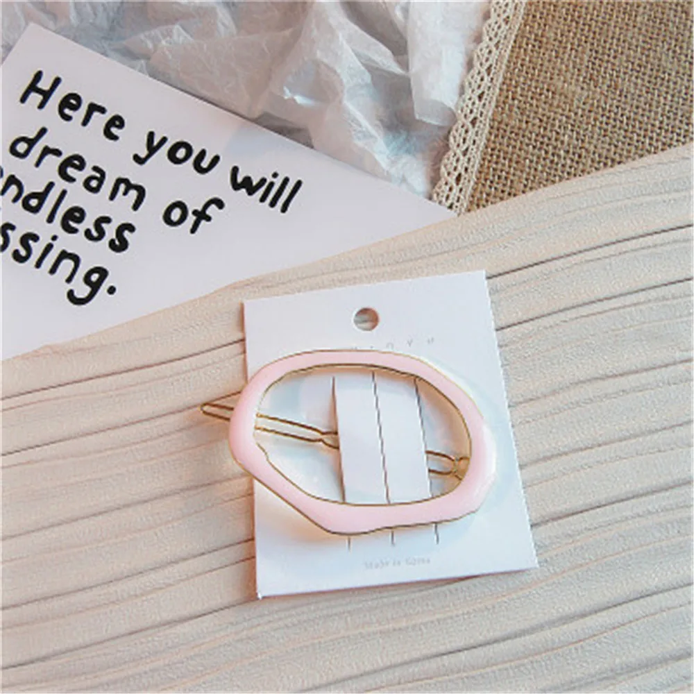 Fashion Korean Simple Chic Drip Glaze Hollow Geometry Girl Candy Color Cute Hair Clip Bangs Clip Sweet Hair Accessories
Fashion Korean Simple Chic Drip Glaze Hollow Geometry Girl Candy Color Cute Hair Clip Bangs Clip Sweet Hair Accessories