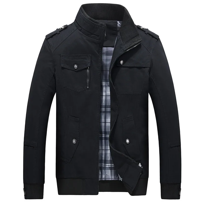 Spring and Autumn New Men's Jacket Men's Loose Casual Stand-up Collar Solid Color Jacket Thin Section Men's Zipper Jacket S-5XL
Spring and Autumn New Men's Jacket Men's Loose Casual Stand-up Collar Solid Color Jacket Thin Section Men's Zipper Jacket S-5XL