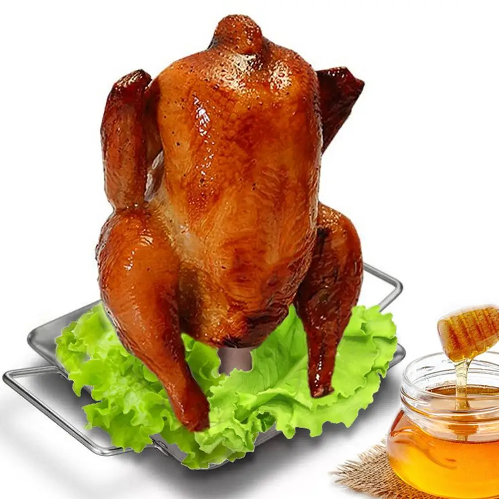 BBQ Chicken Roaster Beer Wine Chicken Holder Grill Rack Stainless Steel Vegetable Barbecue Pan Grill Oven Outdoor BBQ Accessory
BBQ Chicken Roaster Beer Wine Chicken Holder Grill Rack Stainless Steel Vegetable Barbecue Pan Grill Oven Outdoor BBQ Accessory